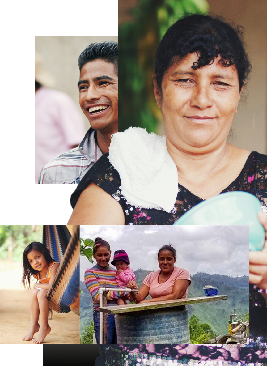 Honduran woman smiling
